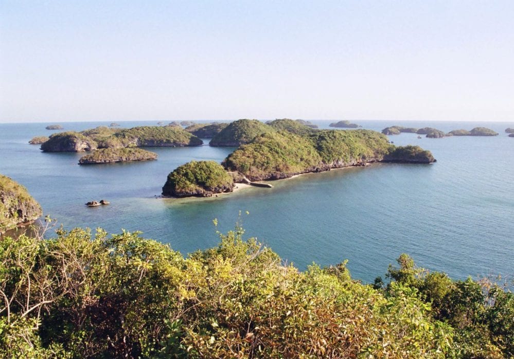 parque nacional hundred island filipinas